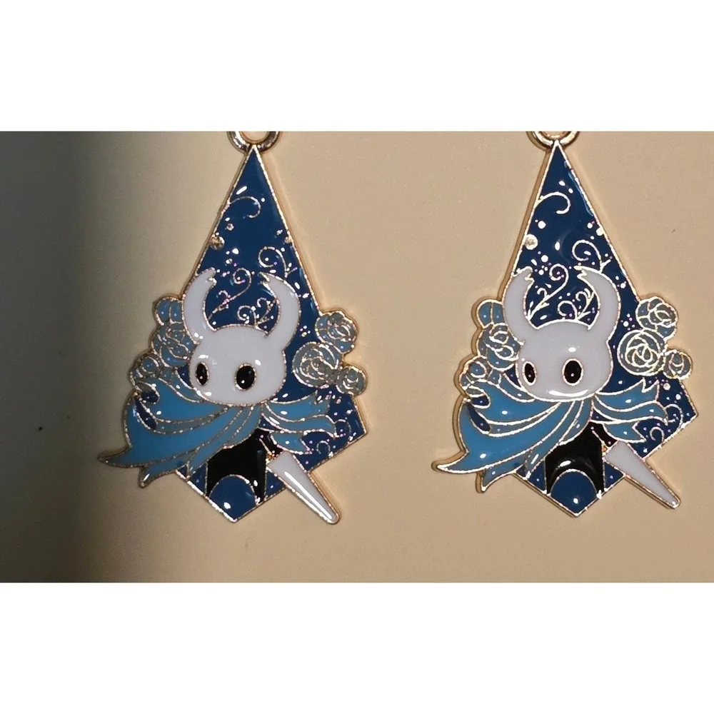 The Knight Hollow Knight Earrings Handmade Hypoallergenic BUNDLE to Save